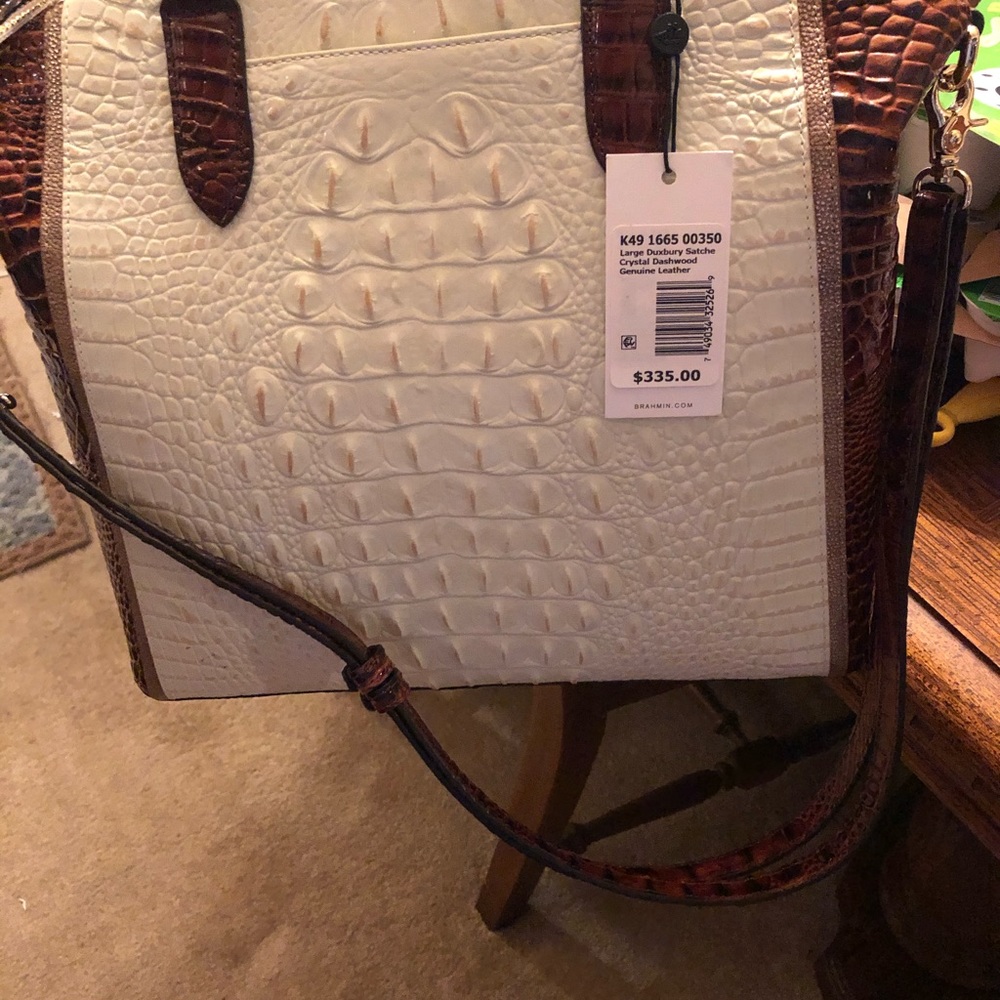 Brahmin large Duxbury and checkbook wallet.